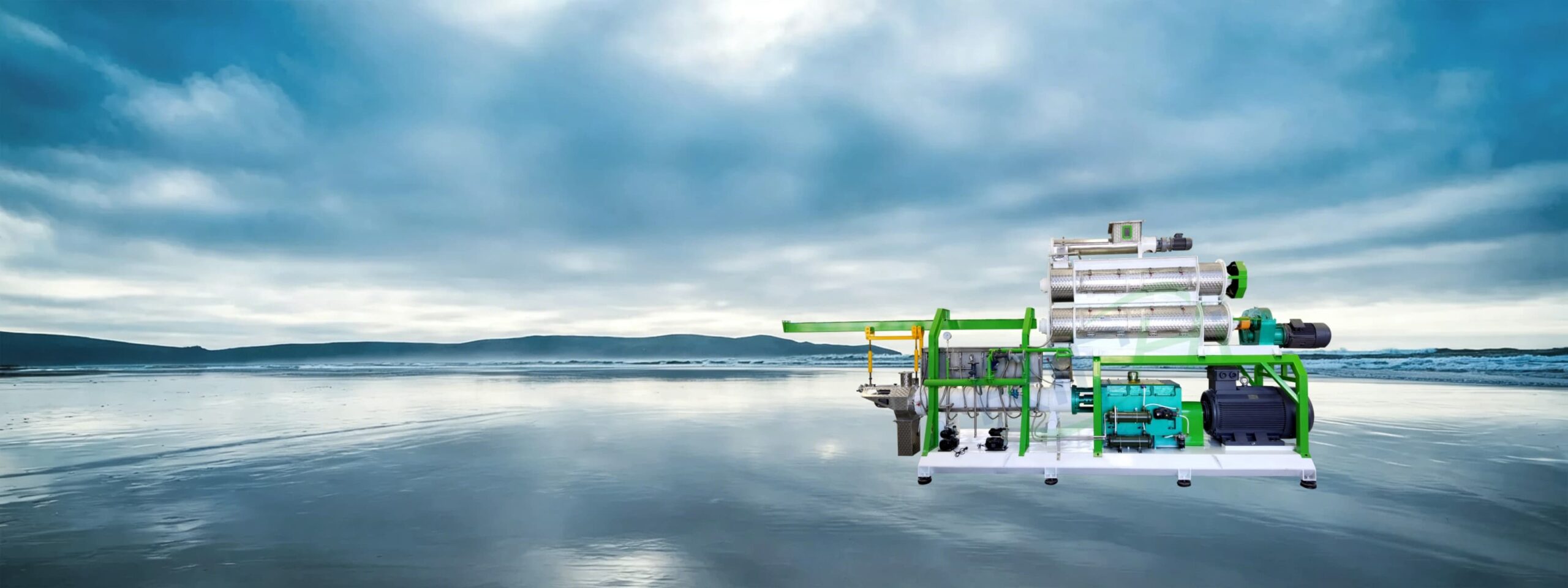 Twin Screw Fish Feed Extruder