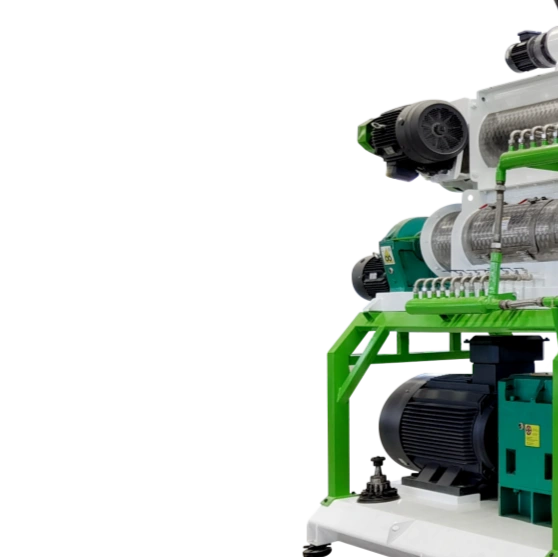 twin screw fish feed extruder machine