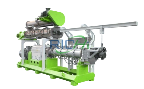 wet type fish feed extruder