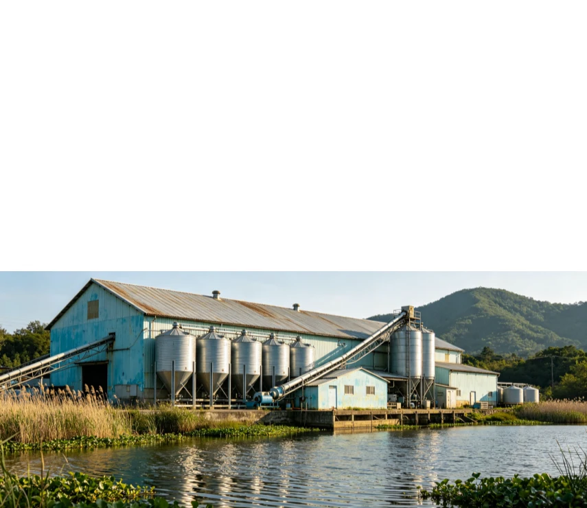 aquatic feed plant that Combined Pelleting and Extrusion Production