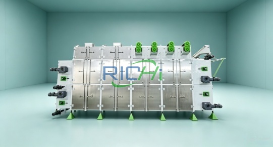 floating fish feed dryer