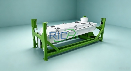 floating fish feed screening machine