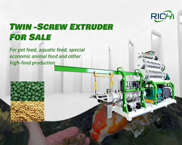twin screw extrusion machine