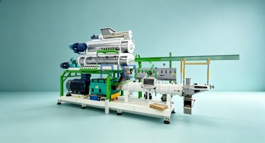 floating fish feed extruder machine