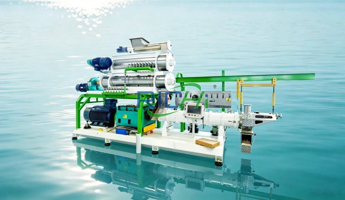 Máquina extrusora de alimento para peces en venta