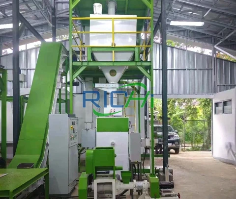 1-2 T/H Shrimp Feed Pellet Mill for Sale Uzbekistan