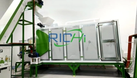 1.5-2 T/H Industrial Belt Dryer for Sale in Brazil
