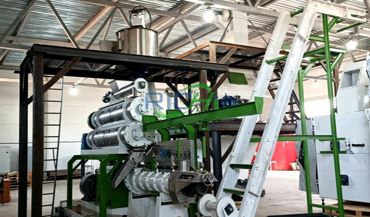 Macchina per la produzione di pellet per mangimi ittici da 2 T/H in vendita in Nigeria