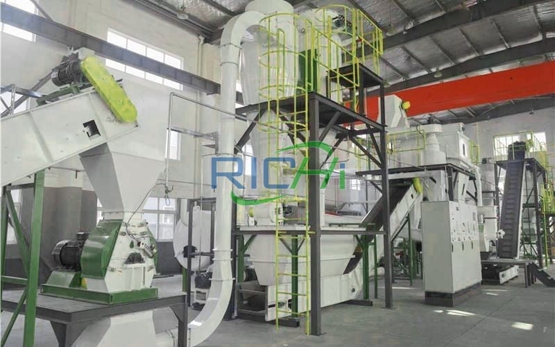 3-4 T/H Vertical Pellet Mill for Sale in Poland