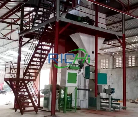 3-4 T/H Shrimp Feed Pelletizer for Sale Iran