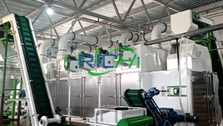 5-6 T/H Belt Dryer for Sale in Russia