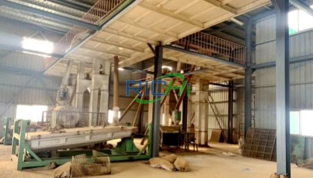 5 T/H Sinking Fish Feed Machine for Sale in Brazil