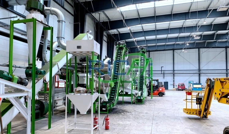 1-2 T/H Grass feed Pellet Machine for Sale Philippines