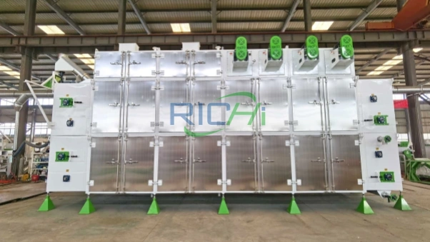 mesh belt drying machine