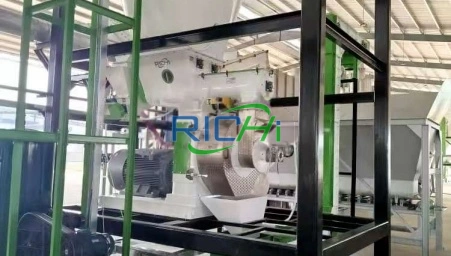 1-2 T/H Rice Husk Pellet Mill for Sale Thailand