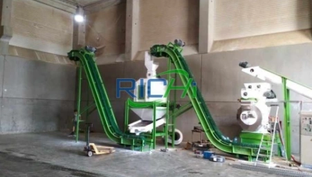 1–2 T/H Rice Husk Pellet press for Sale Vietnam