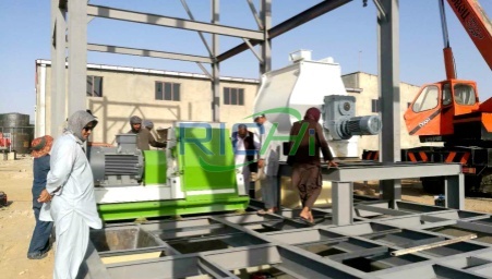 10-12 T/H Corn hammer mill for Sale in Afghanistan
