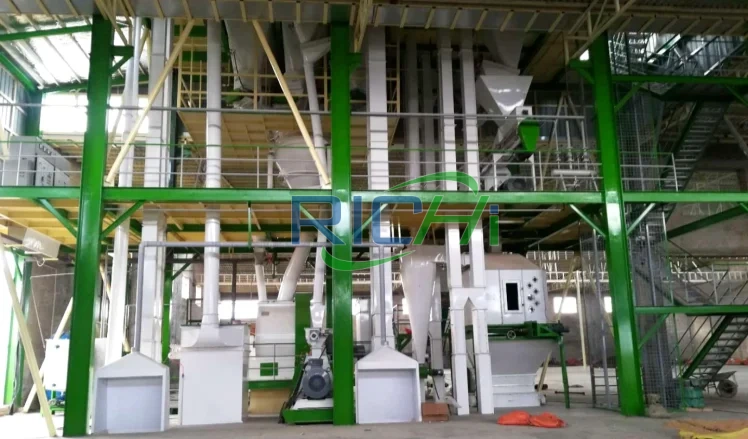 10 T/H Poultry Feed manufacturing Plant in Afghanistan