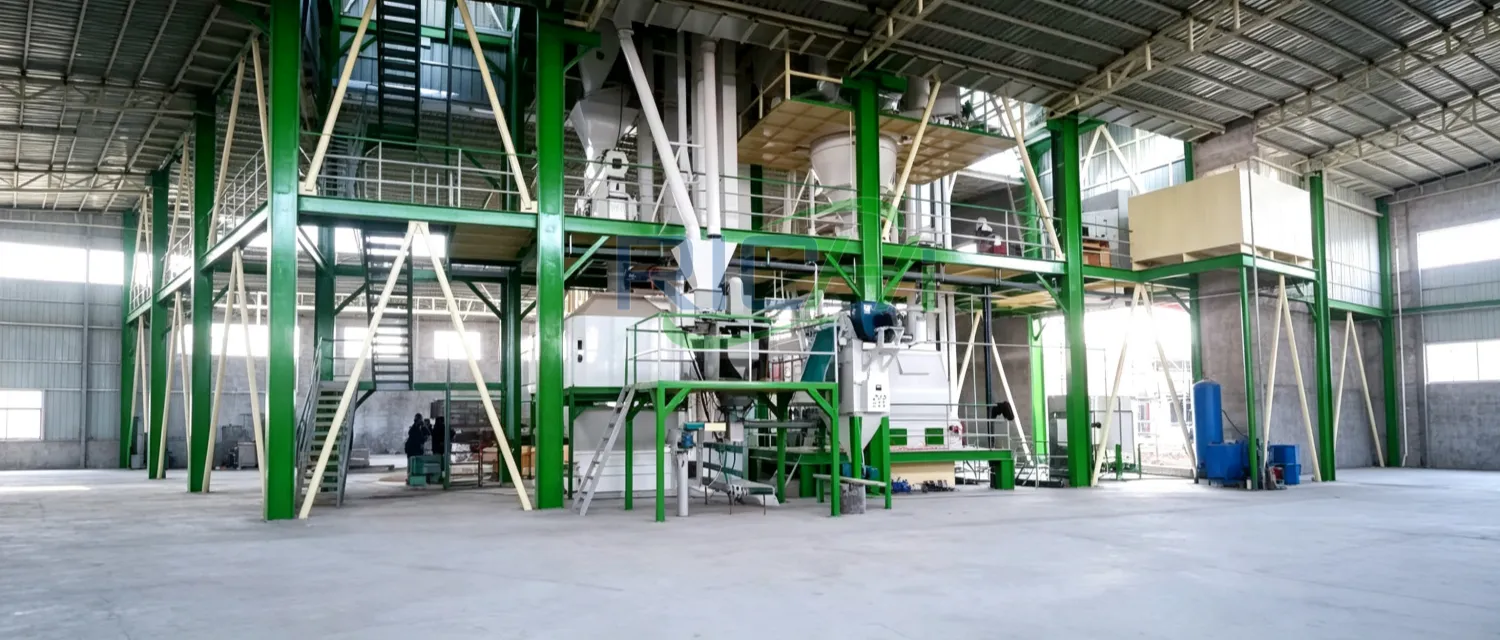 10 T/H poultry feed plant