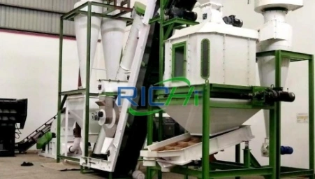 2–3 T/H Rice Husk Pellet making machine for sale Russia