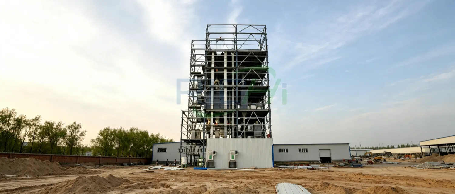 20 T/H poultry feed manufacturing plant
