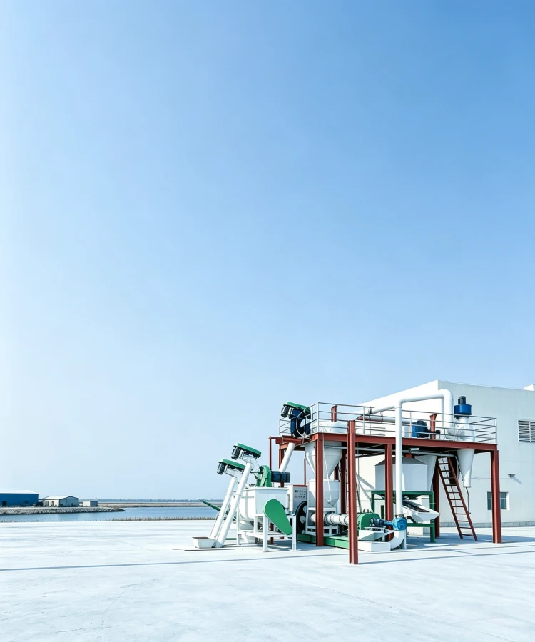200–400KG/H fish feed processing line