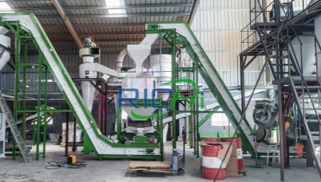3-4 T/H Rice Husk Pellet Machine for Sale Pakistan