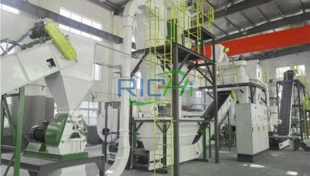 2-3 T/H Vertical Ring Die Pellet Mill for Sale in Poland
