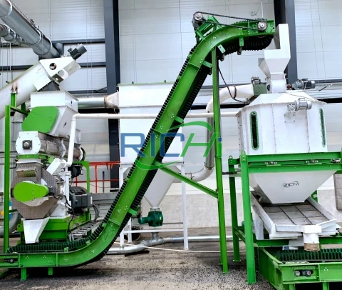 4–5 T/H Silage feed Pellet machine for Sale Brazil