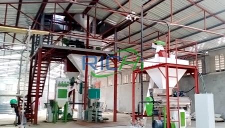 4-5 T/H Silage feed mill machine for Sale Argentina