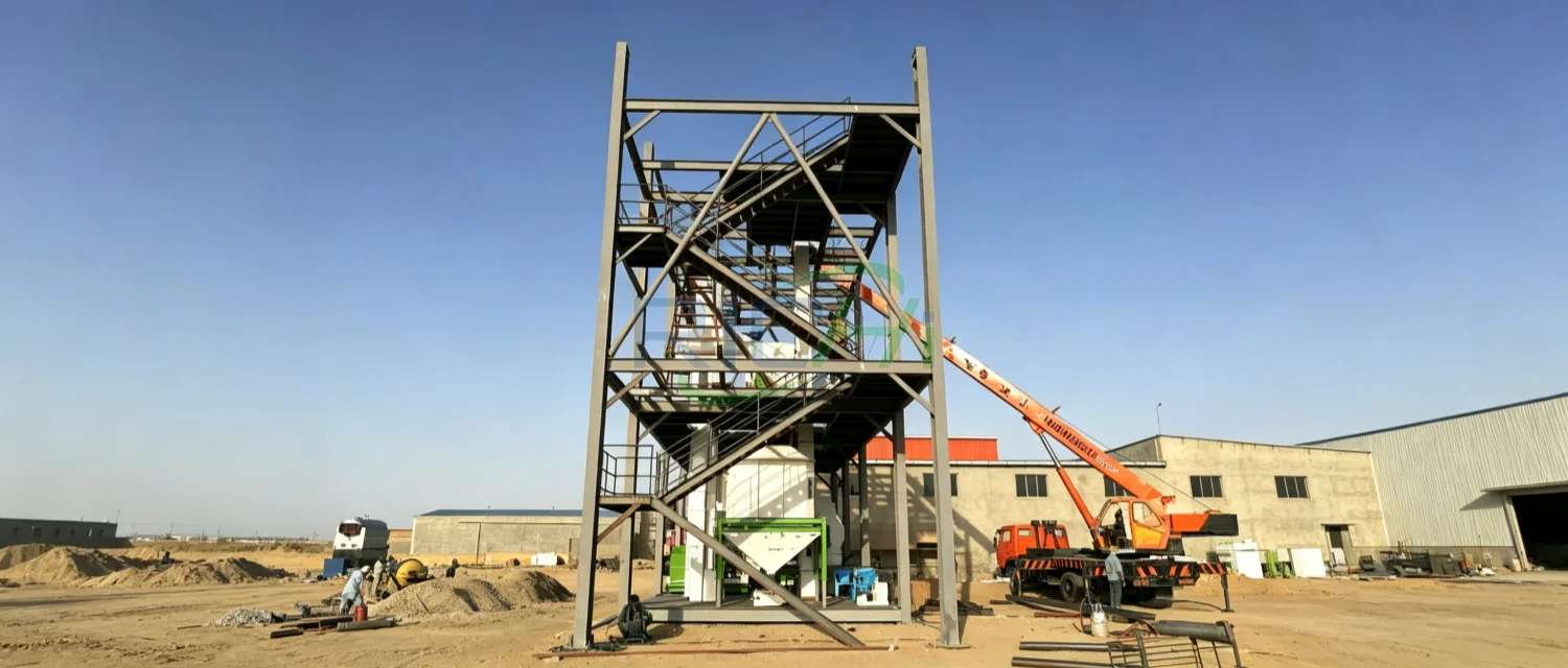 10 T/H chicken feed production line
