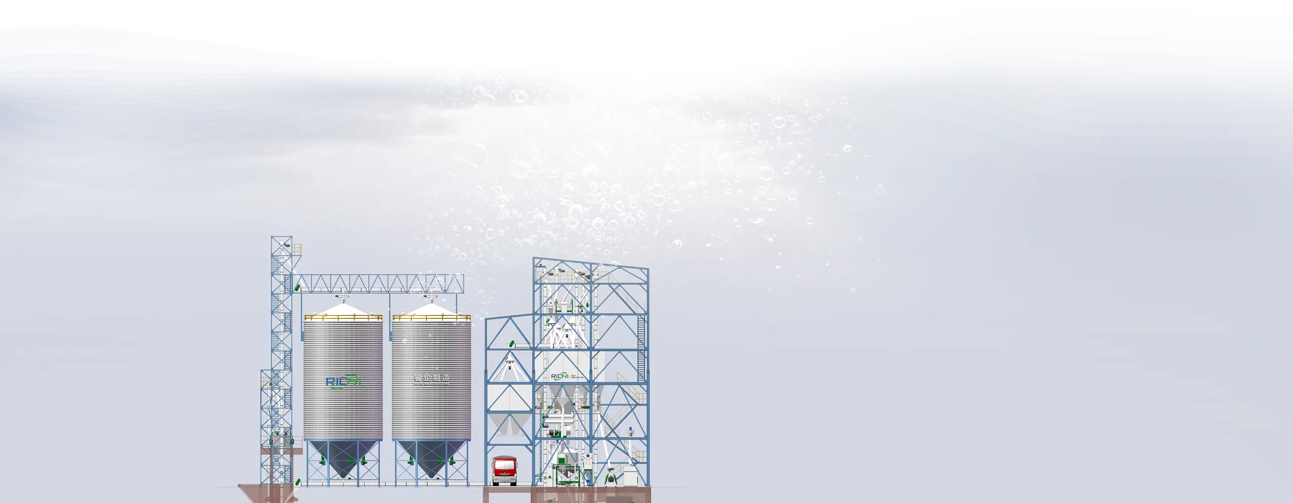 fish feed pellet production line