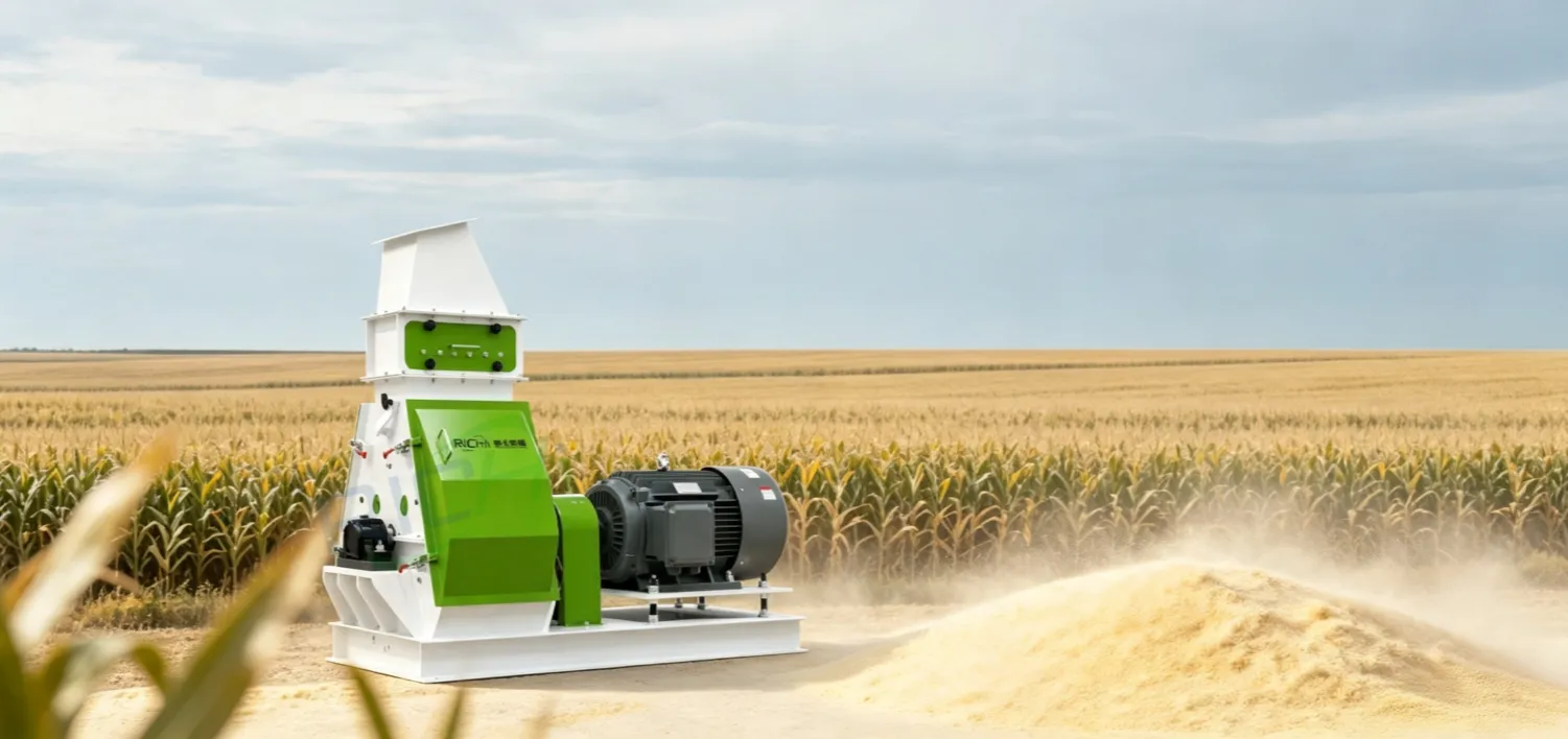 maize crusher machine and corn meal