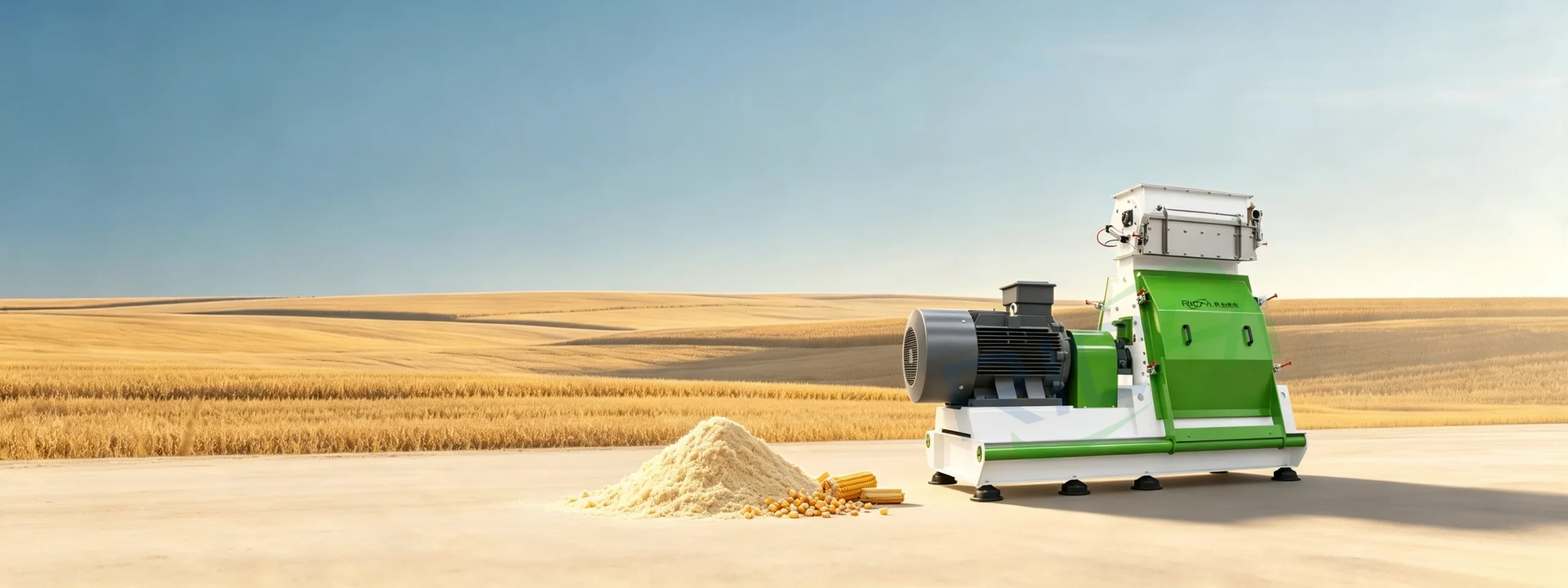 maize hammer mill and corn meal