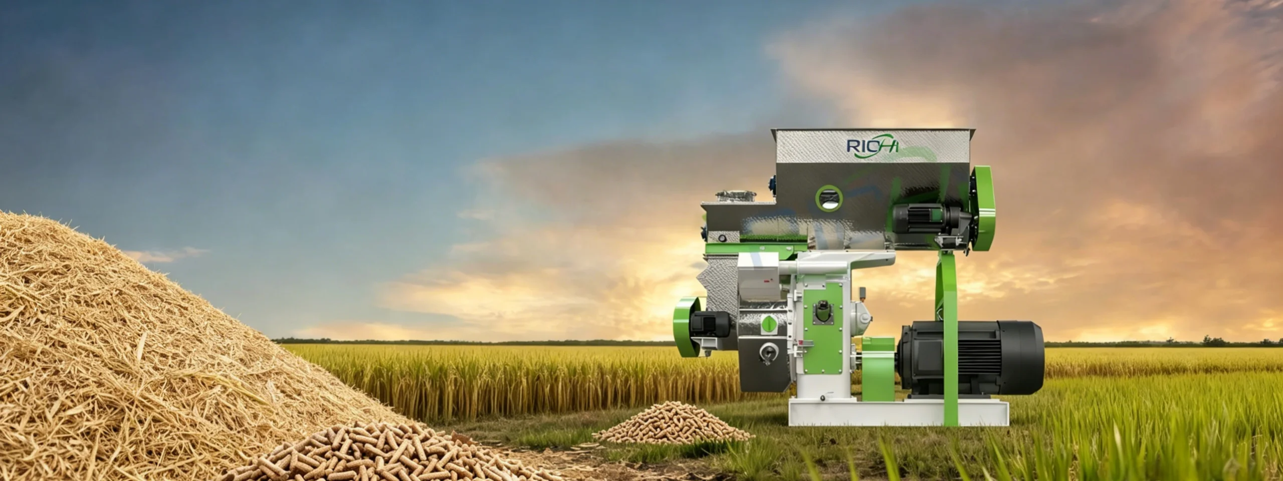 rice husk pellet mill price