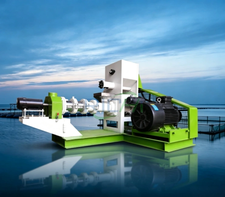 single screw fish feed extruder