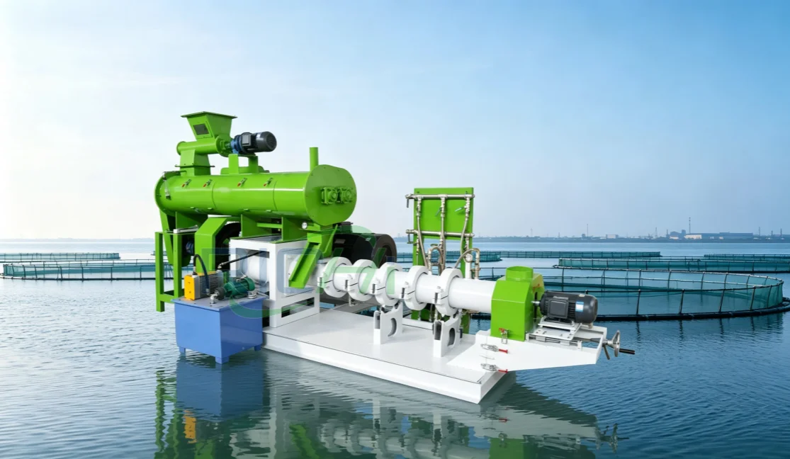 fish feed extruder machine