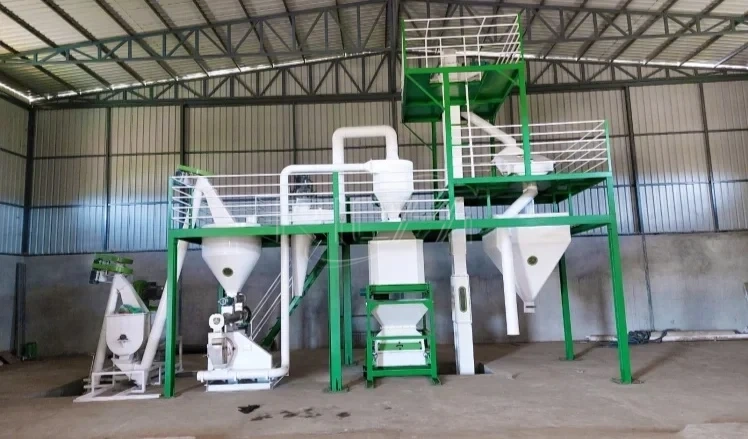 1 T/H Ostrich Feed Pellet machine for Sale South Africa
