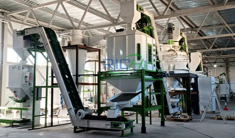 1.5–2.0 T/H Floating Fish Feed Plant in Russia