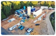 10 T/H wood pellet line project