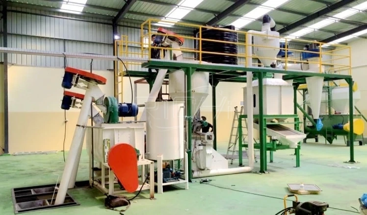 2-3 T/H Dairy feed pellet making machine for sale in south africa