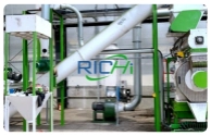 3-4 T/H alfafa pellet production line