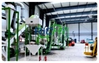 4 T/H grass pellet line