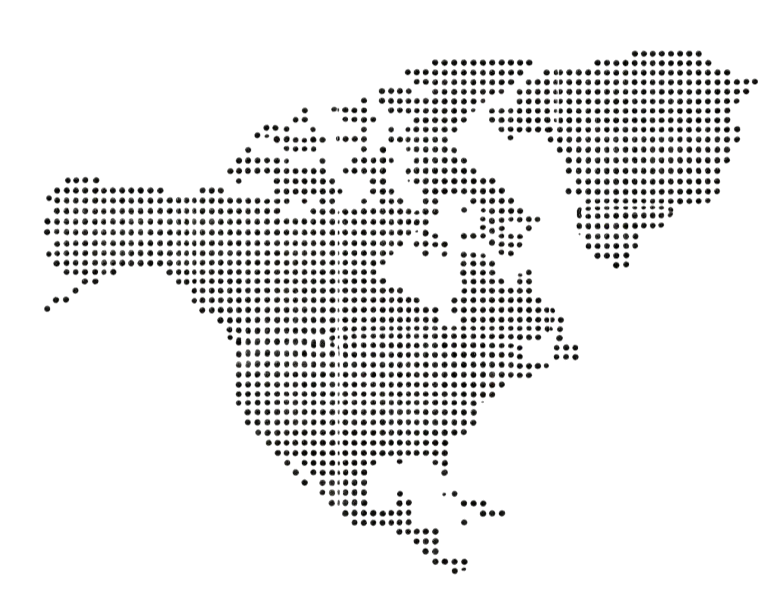 North America map