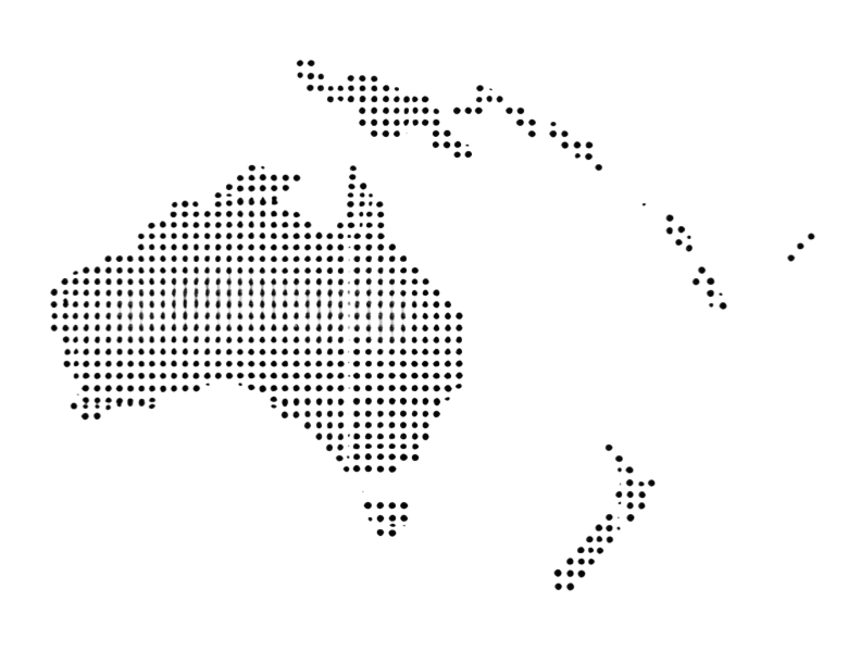 Oceania map