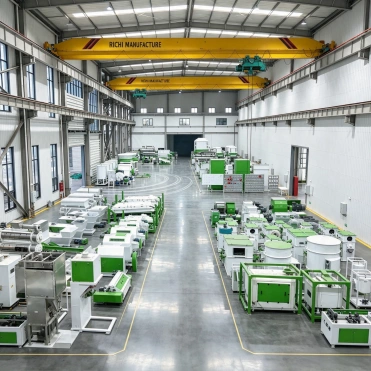 Richi new factory and pellet equipment
