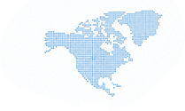 small North America map