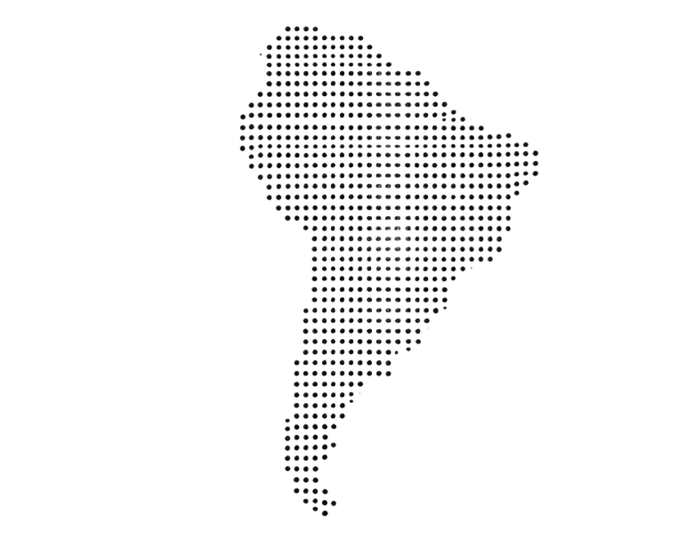 South America map