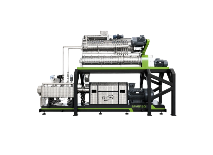 twin screw fish feed extruder
