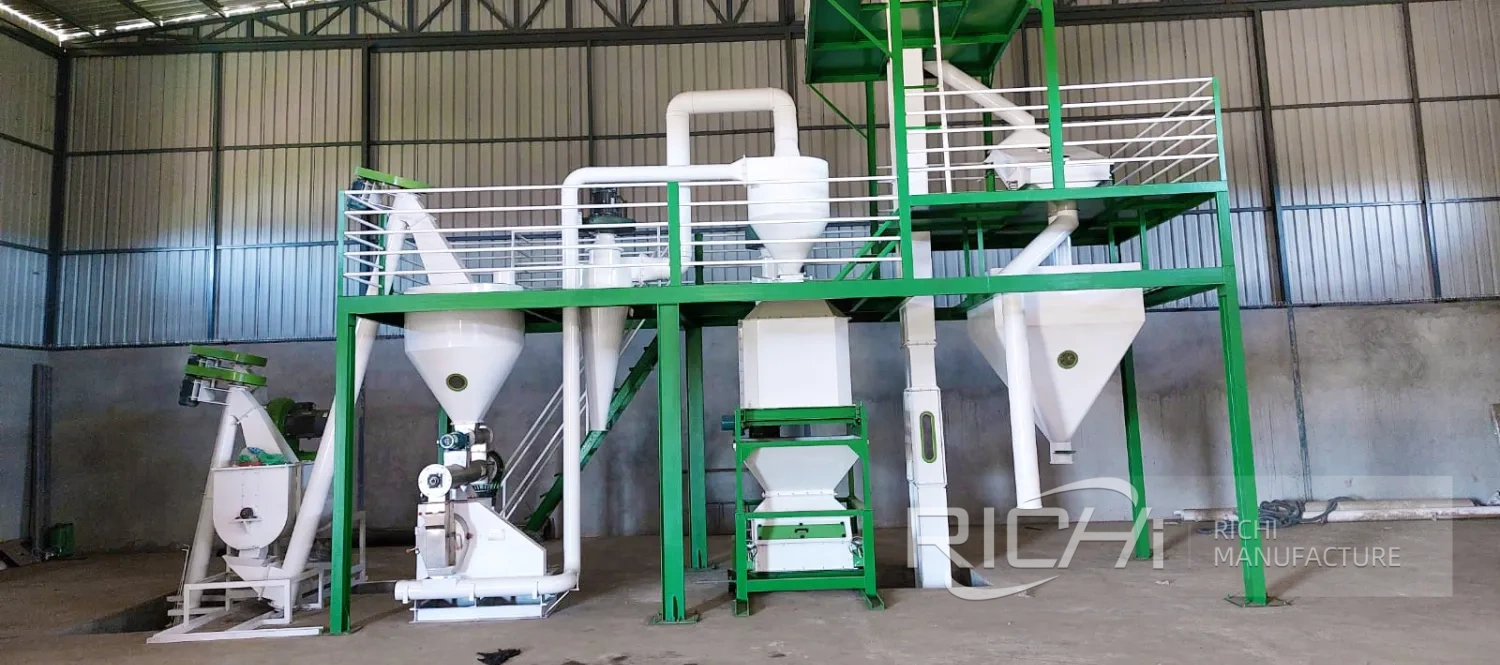 1-2 T/H Cat Litter Pellet Machine for Sale To Thailand